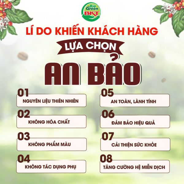 COFFEE KHỎE, ĐÔNG TRÙNG HẠ THẢO, AN BẢO